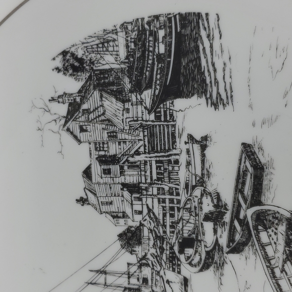 Gorham Limited Edition Lionel Barrymore "SAN PEDRO" Plate - Picture 4 of 9